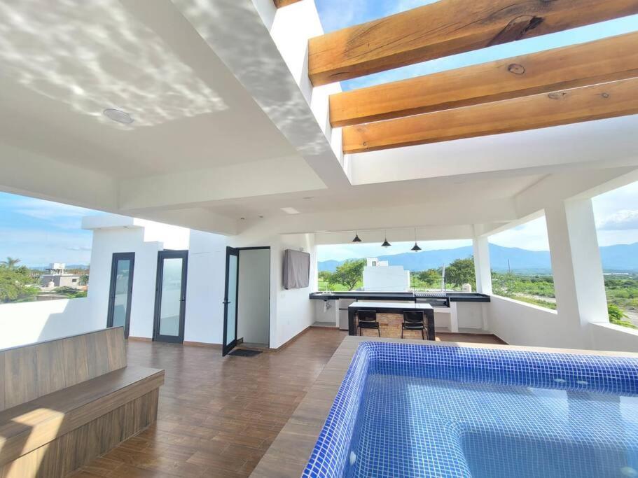 Casa Lua Tequesquitengo. Alberca, Jacuzzi Y Roof Eksteriør bilde